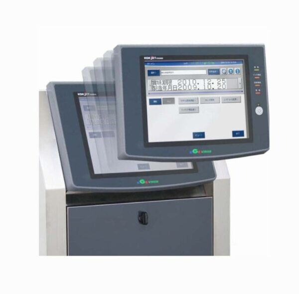 Inkjetová tiskárna KGK CCS 3100D40 pro tisk miniaturních znaků.